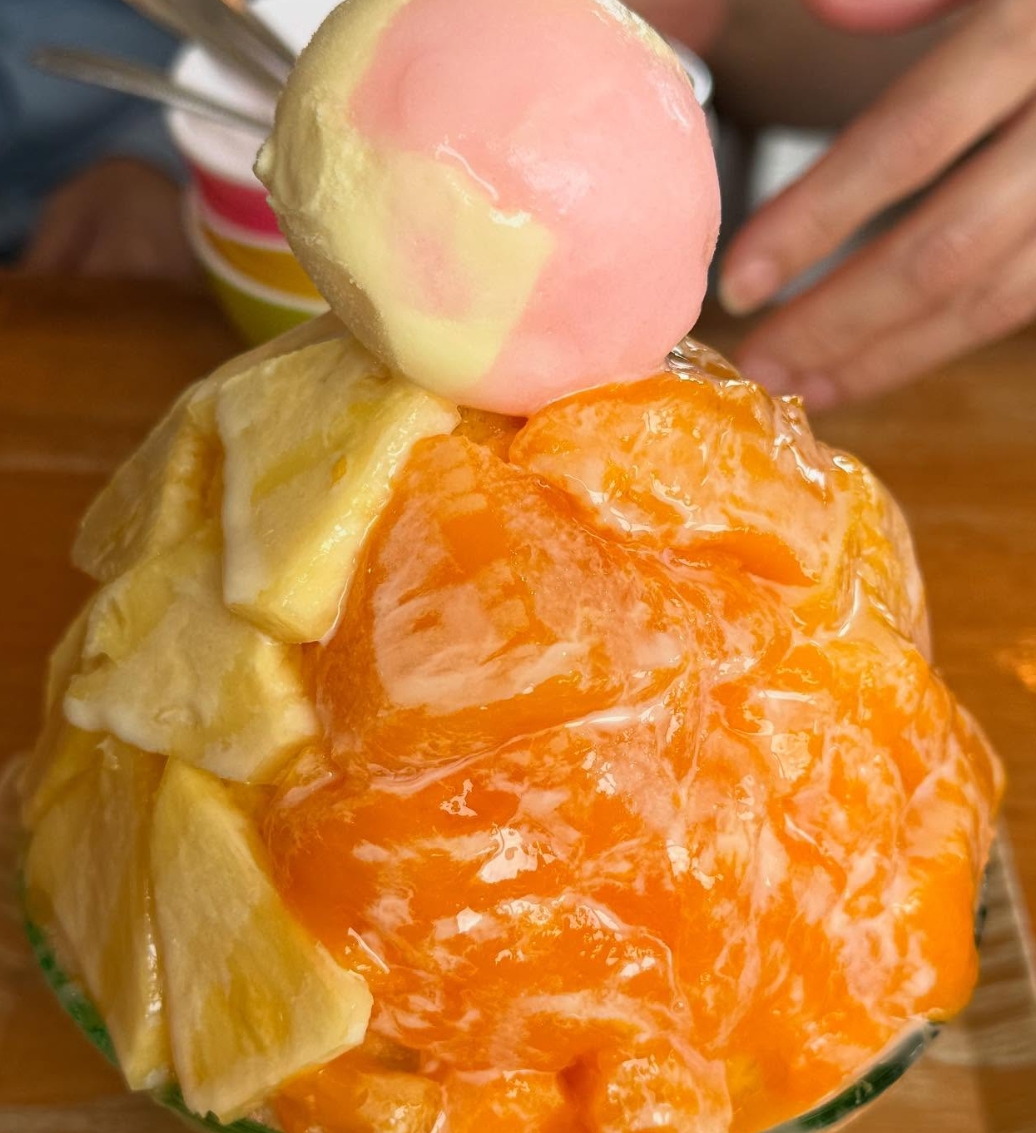 ［aespa エリ］［沖縄］おんなの駅　なかゆくい市場『琉冰』