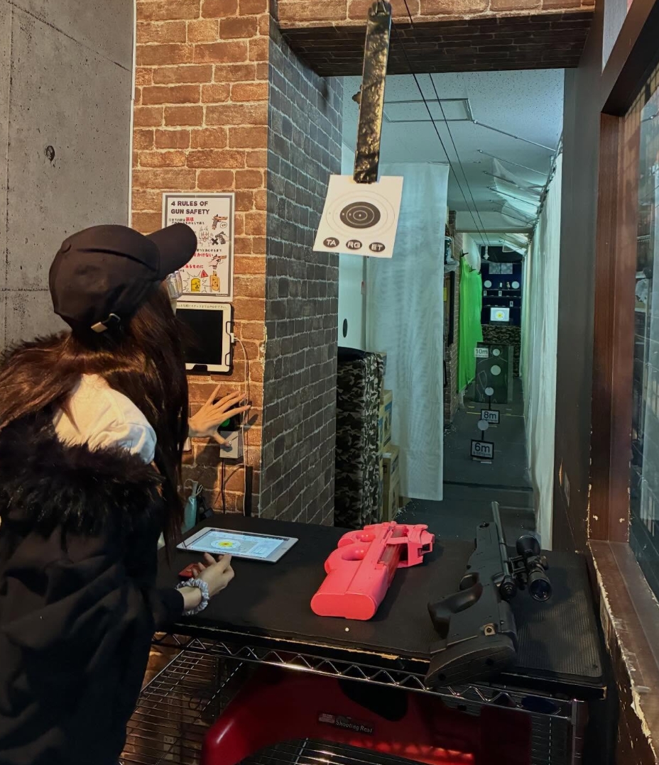 ［aespa ジゼル］［東京］シューティングレンジ ターゲットワン 秋葉原店