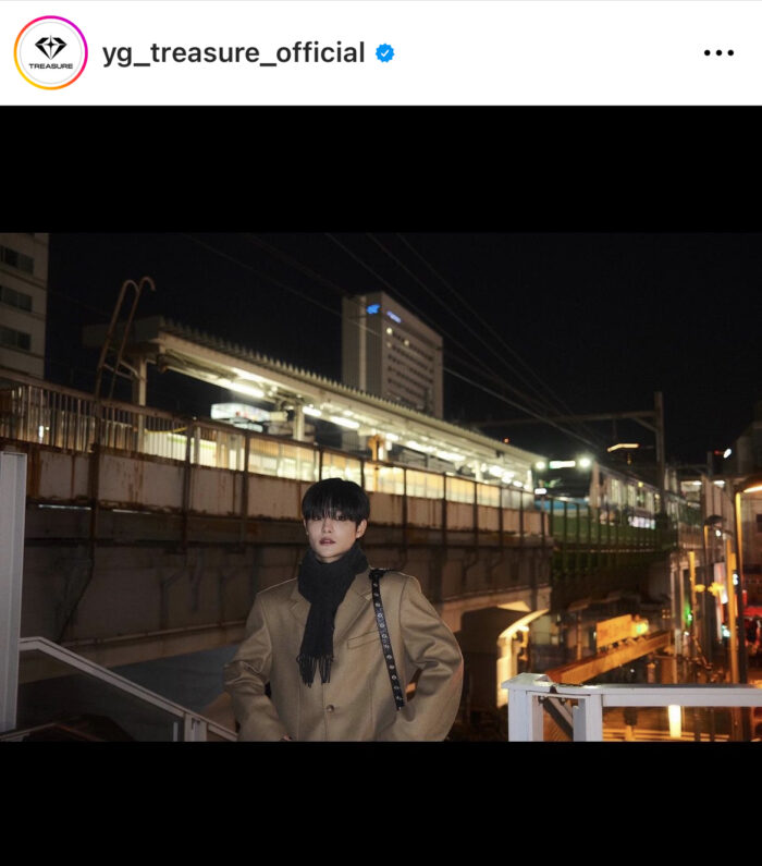 [TREASURE ジフン][東京]ちゃばら前の歩道橋