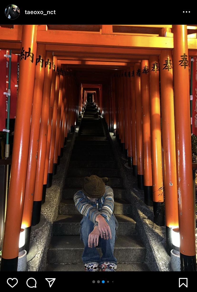 [NCT127テヨン][東京]山王稲荷神社 千本鳥居( 東京 日枝神社 境内 )